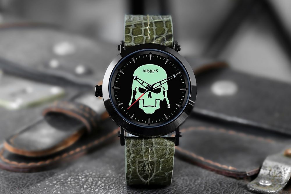 Assassin's Time SKULL FIGHTER Black AT-S0013